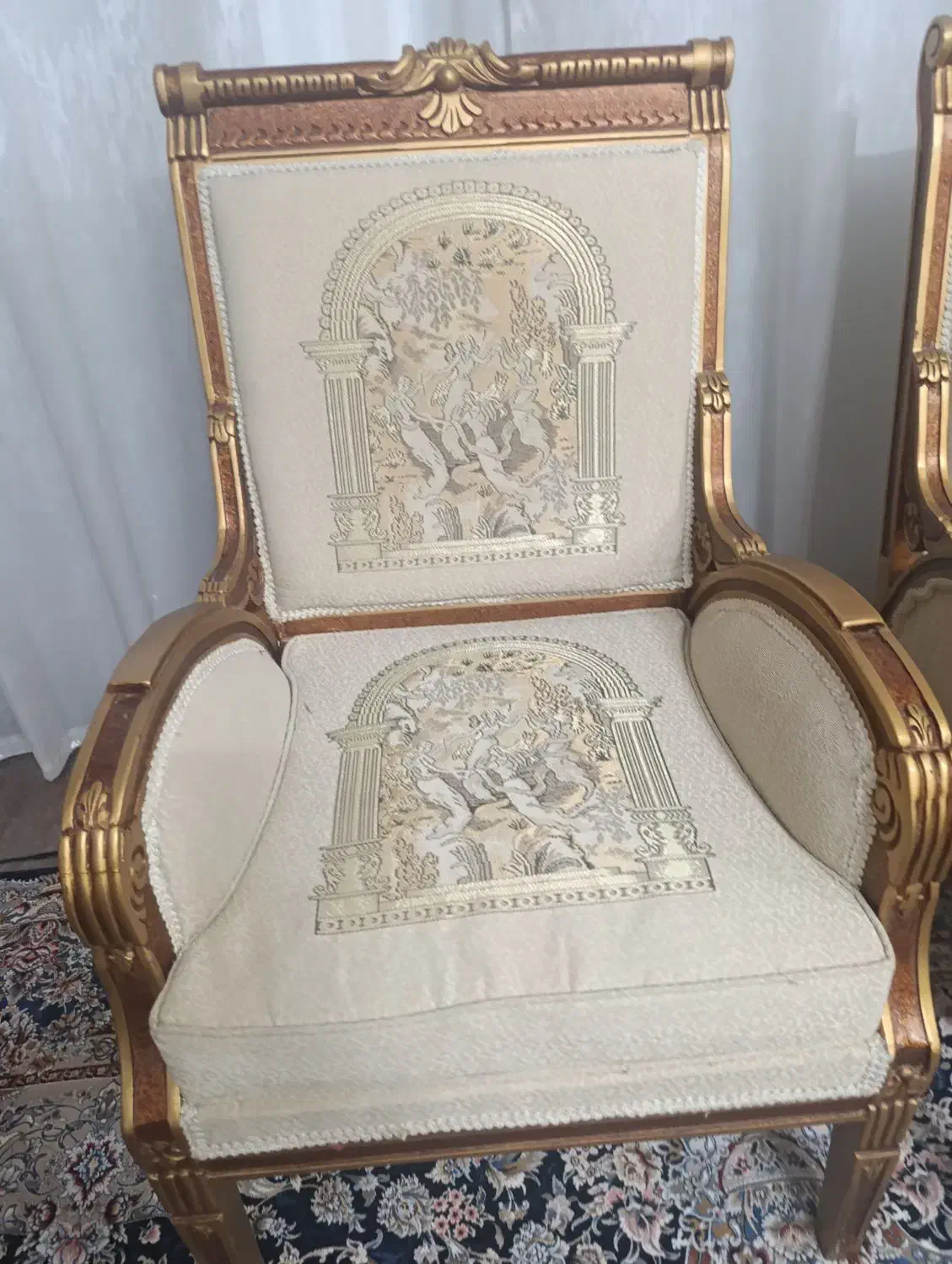 یکدست مبل و میز ناهارخوری ‌در حد نو|مبلمان خانگی و میز عسلی|اصفهان, سرتاوه|دیوار