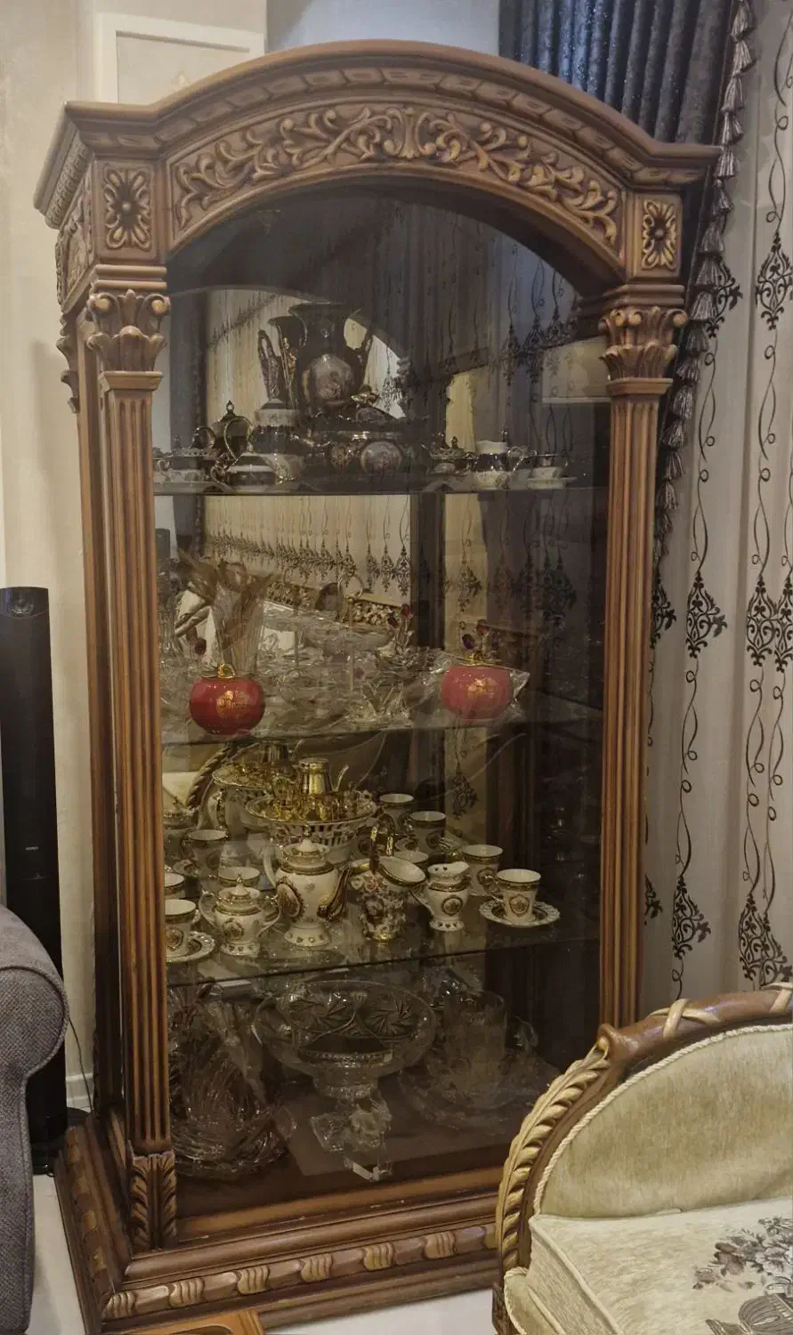 بوفه چوبی|بوفه، ویترین، کنسول|تبریز, |دیوار