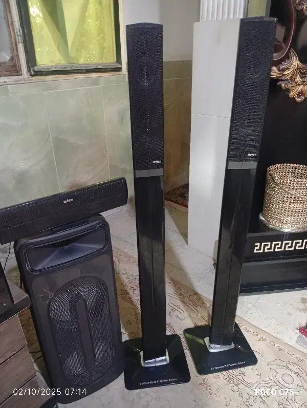 سینمای خانگی مارشال فول امکانات، در حد نو|سیستم صوتی خانگی|چهارباغ, |دیوار