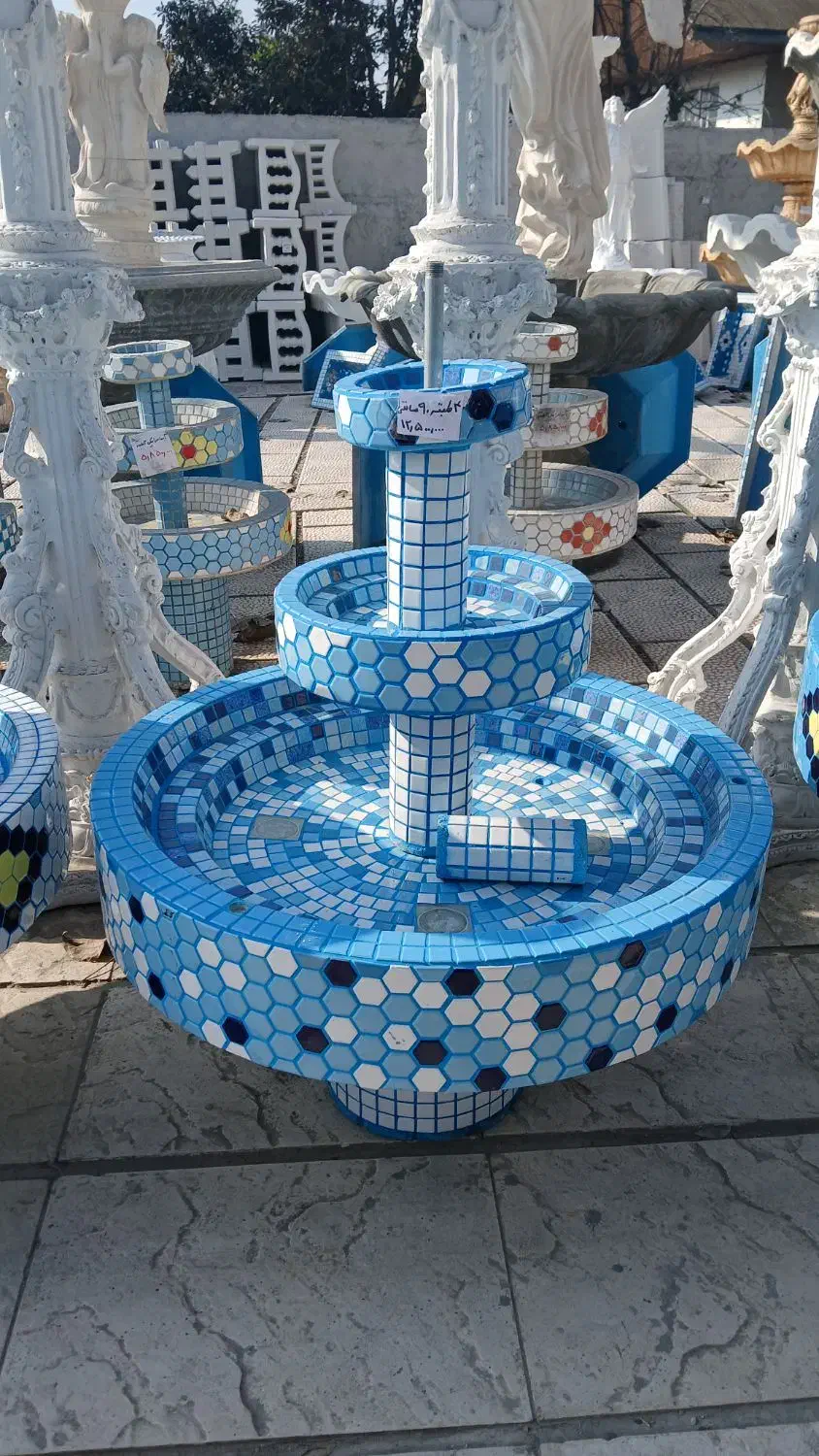 انواع آبنما و حوض های سرامیکی|عمده‌فروشی|لولمان, |دیوار