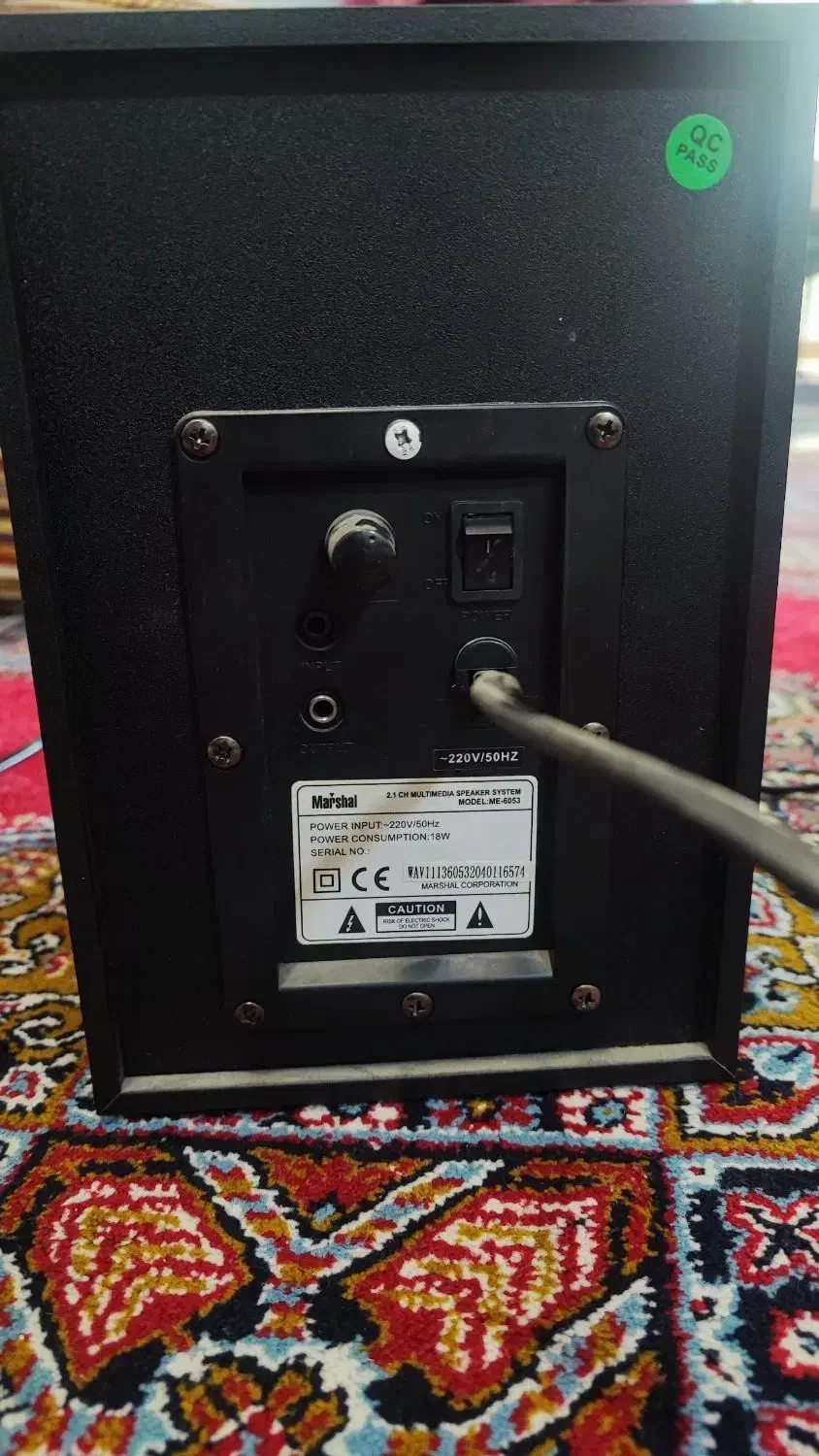 اسپیکر کارکرده سالم درحدنو|سیستم صوتی خانگی|فردیس, شهرک شهید حسینی|دیوار