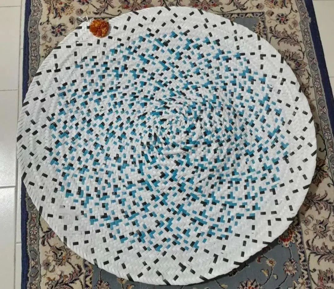 سفره حصیری|صنایع دستی و سایر لوازم تزئینی|لاهیجان, آهندان|دیوار