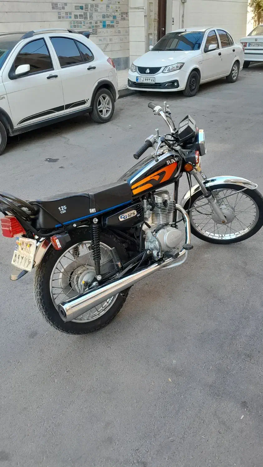 هندا ۱۲۵ مزایده درحد|موتورسیکلت|پاکدشت, پاکدشت (مامازند)|دیوار