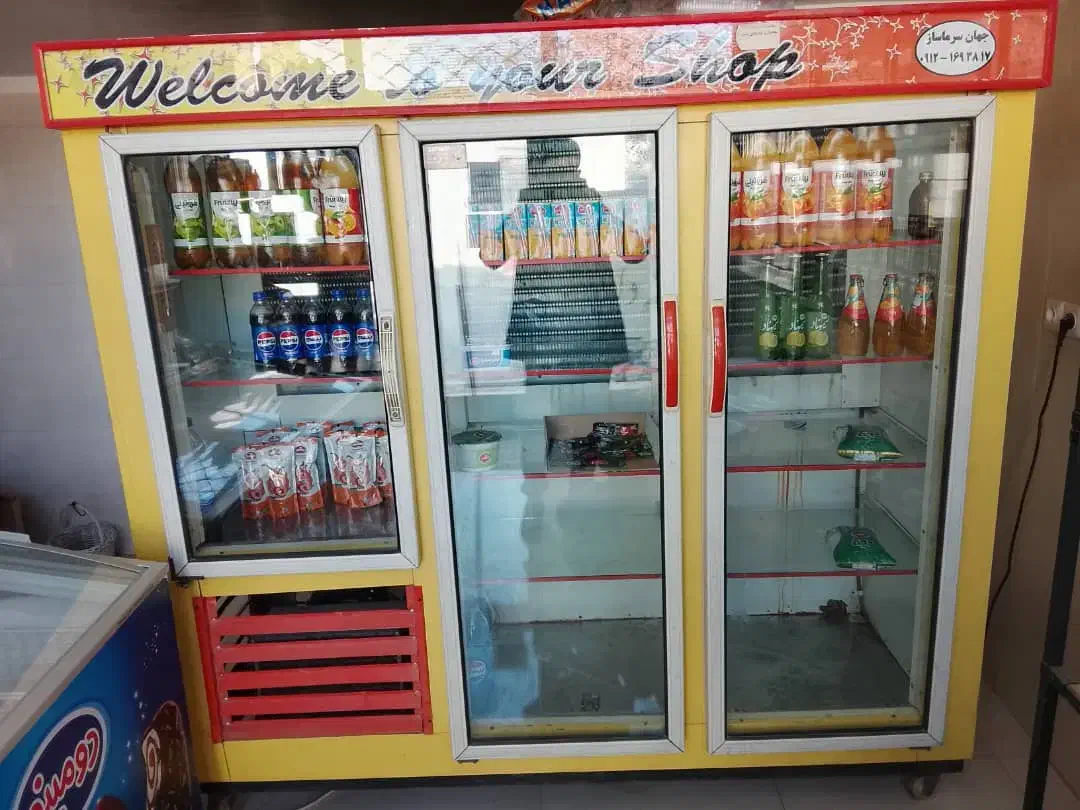 یخچال سه در مغازه و قفسه وسایل مغازه|فروشگاه و مغازه|رباطکریم, منجیل آباد|دیوار