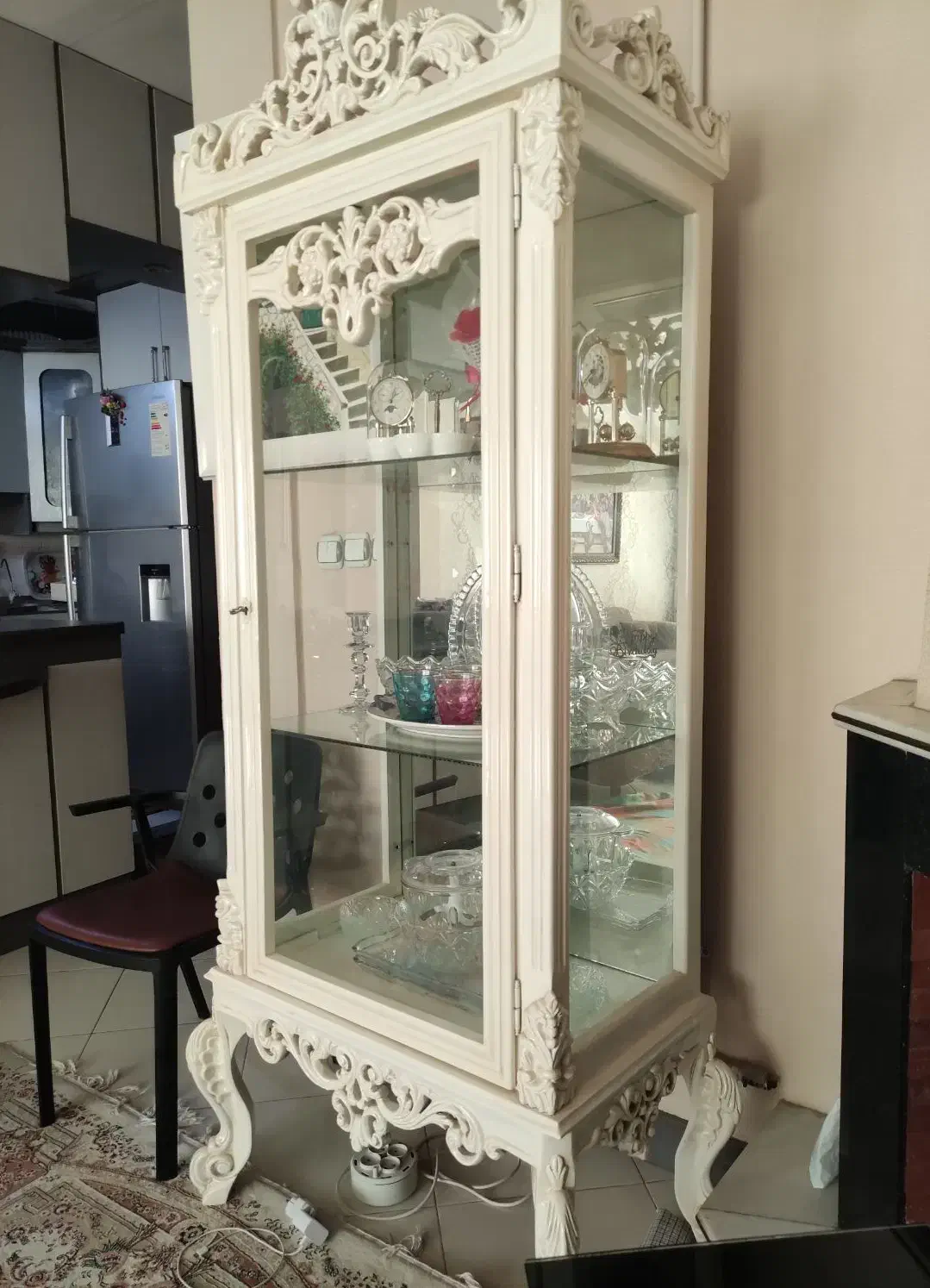 گنجه چوبی|بوفه، ویترین، کنسول|مشهد, کلاهدوز|دیوار