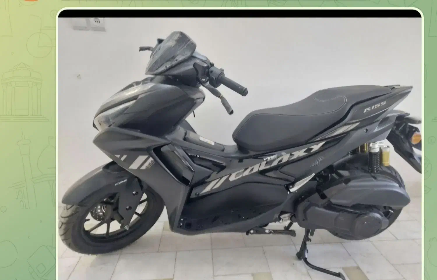 گلگسی ایروکس ۱۵۵نیرو موتور|موتورسیکلت|خمینی‌شهر, |دیوار