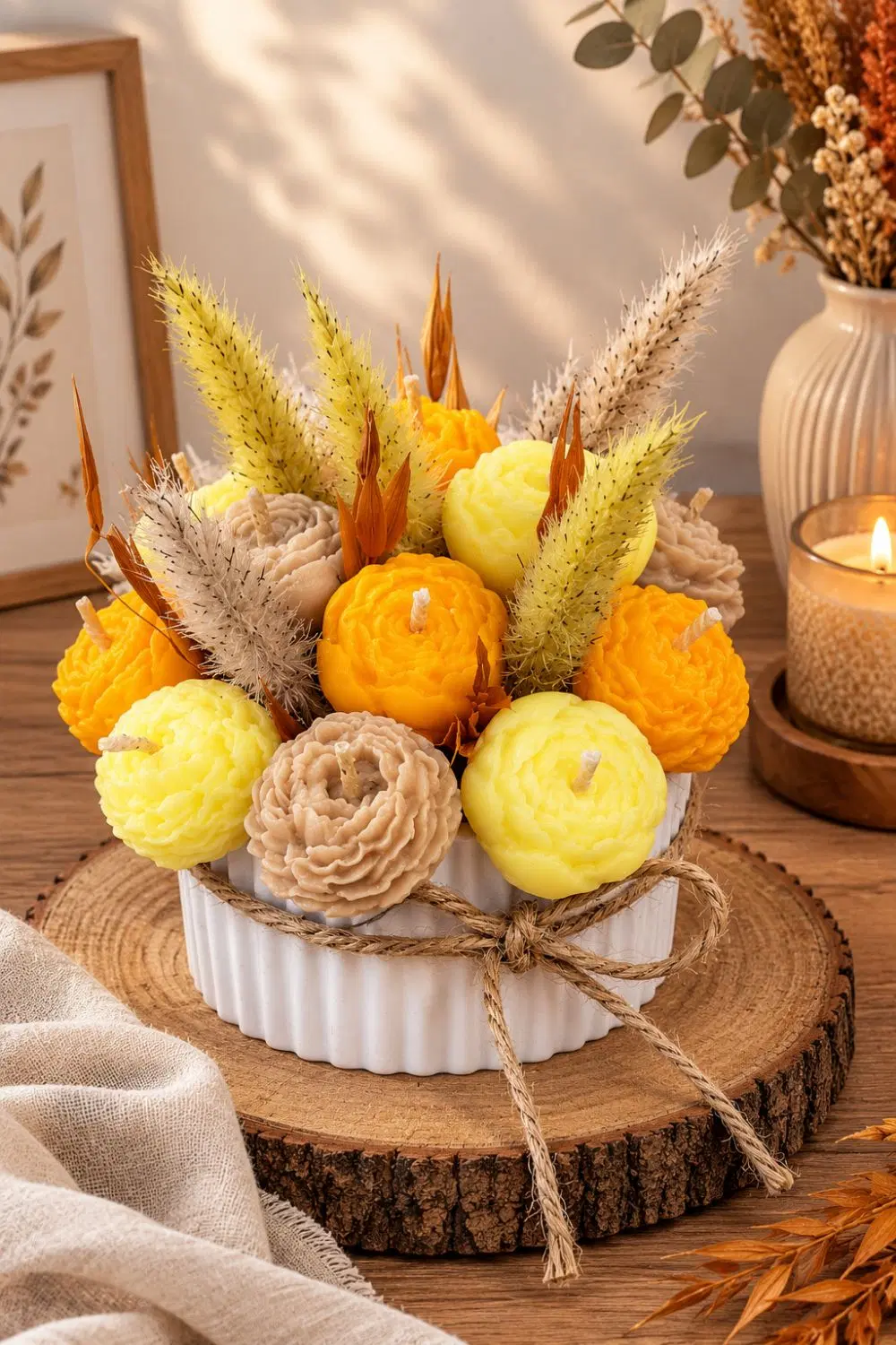 شمع های قلمی، باکس گل|صنایع دستی و سایر لوازم تزئینی|تهران, حصارک|دیوار