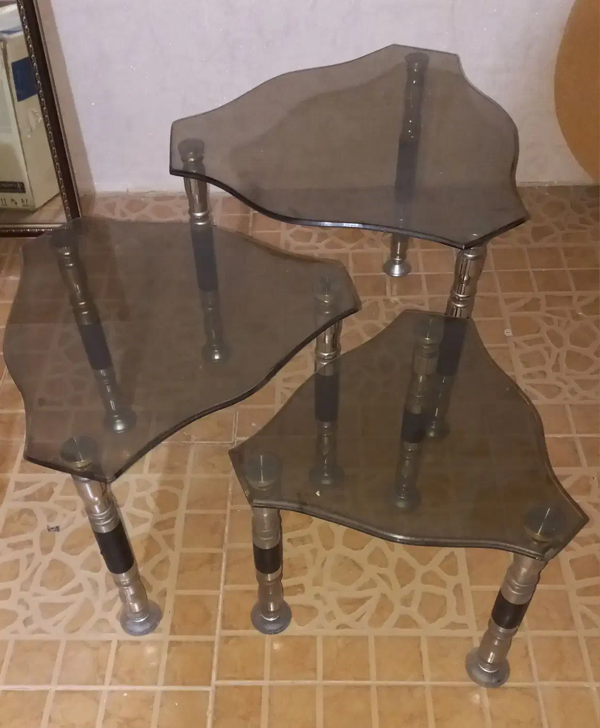 میز جلو مبلی|مبلمان خانگی و میز عسلی|قزوین, |دیوار