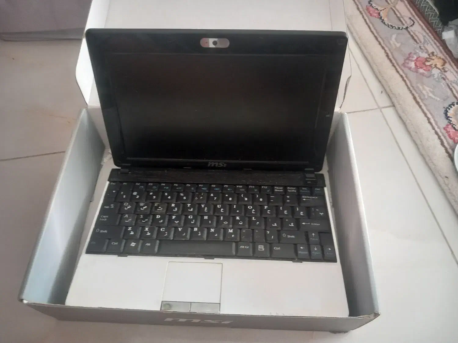 لپ تاپ msi u123 اصل|رایانه همراه|تهران, فلاح|دیوار
