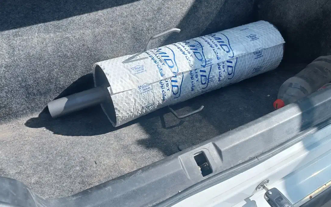 منبع اگزوز بنزی ۲۳۰ امید گیلان|قطعات یدکی و لوازم جانبی|کوار, |دیوار