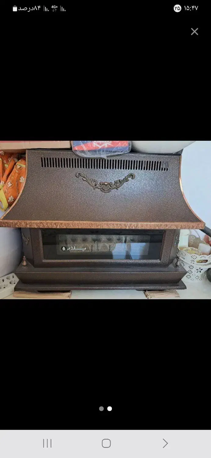 بخاری گازی مدل شومینه|بخاری، هیتر، شومینه|فومن, |دیوار