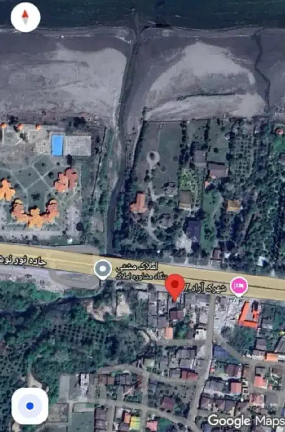 مزائده دولتی ملک علی آباد عسگرخان، جاده اصلی نوشهر|فروش زمین و ملک کلنگی|نوشهر, |دیوار