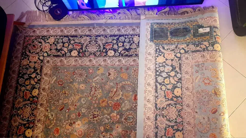 ۲ تخته فرش ۶ متری ۱۲۰۰ شانه ۳۶۰۰ تراکم تمام نخ|فرش|تهران, بهمن یار|دیوار