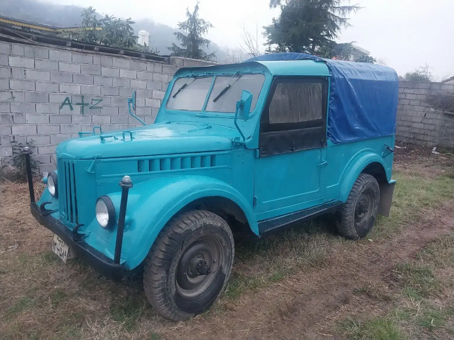 جیپ روسی|خودرو کلاسیک|لاهیجان, لیل|دیوار