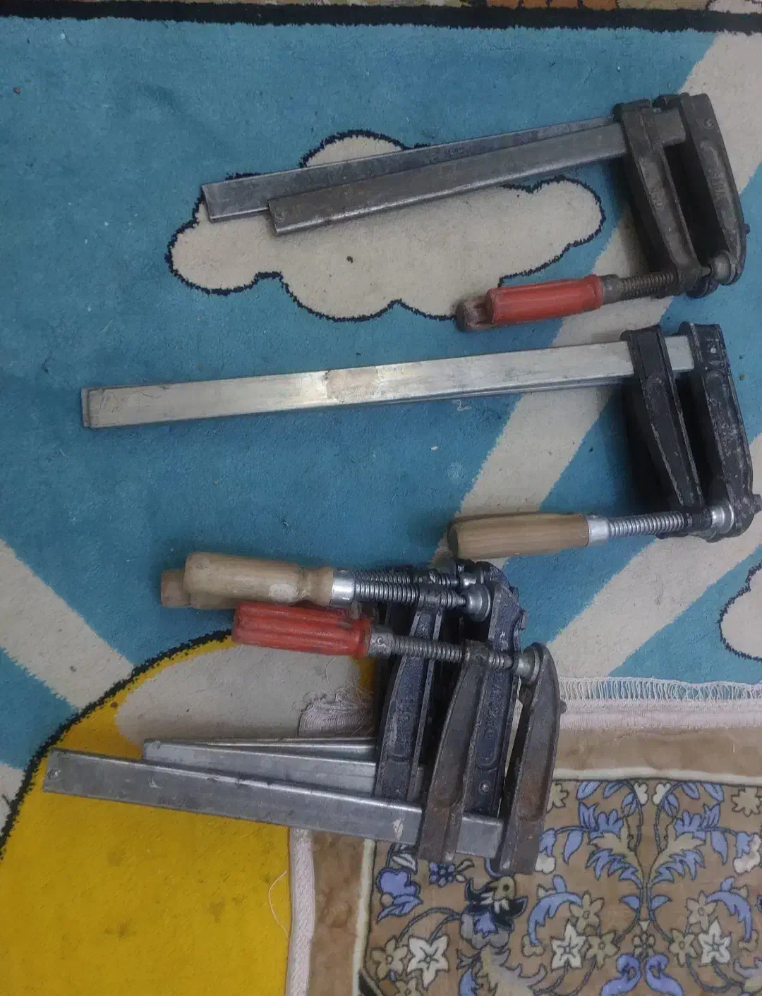 گیره دستی یا پیچ دستی نجاری|ابزارآلات|اصفهان, جنیران (لادان)|دیوار