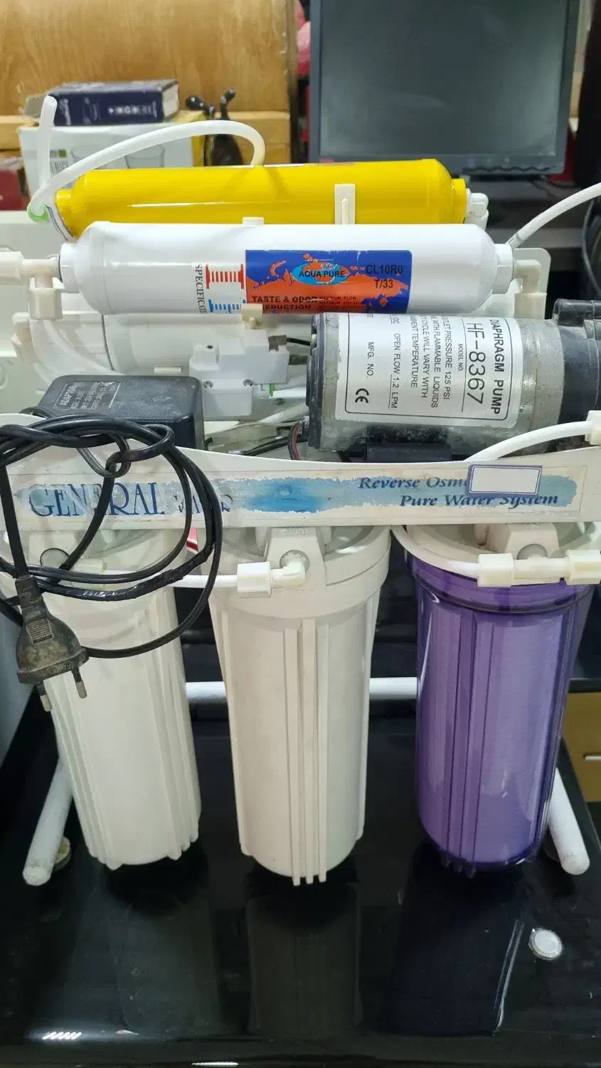 تصفیه آب ۶مرحله|آب‌سردکن و تصفیه آب|برازجان, |دیوار