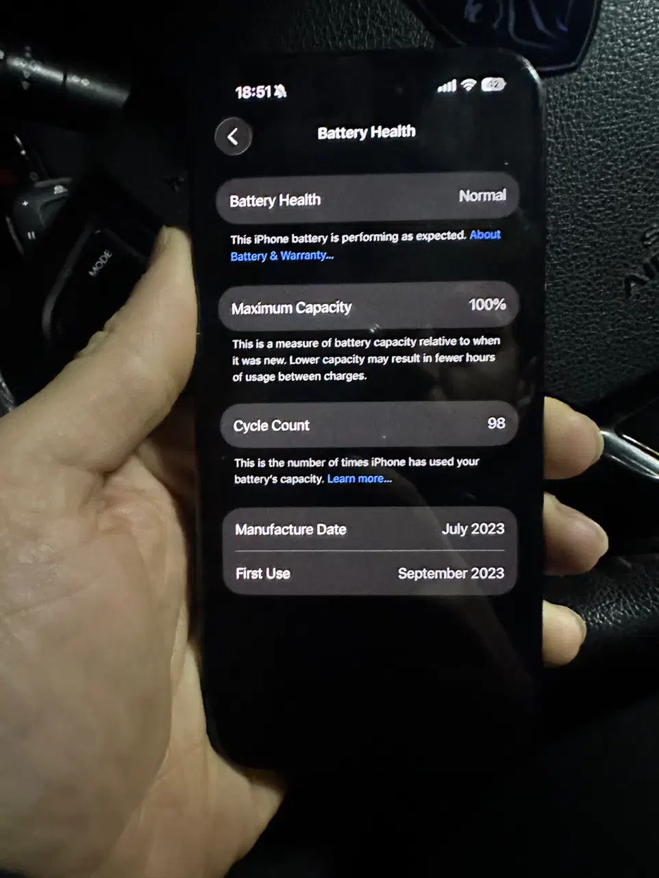 آیفون ۱۵ پرو ۲۵۶ گیگ zaa|موبایل|شاهرود, |دیوار