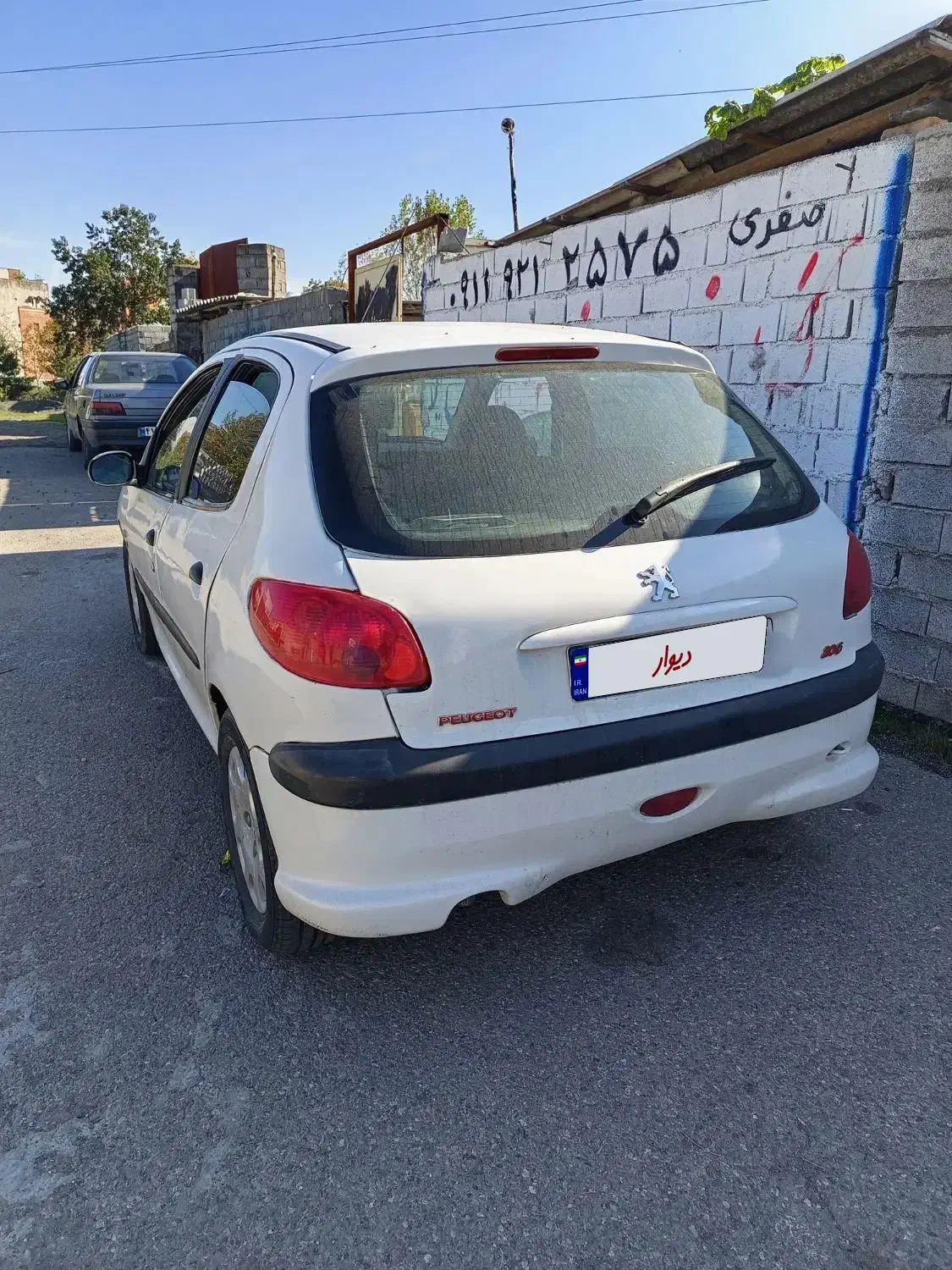 206تیپ 2 دنده ای بنزینی سالم|خودرو سواری و وانت|آمل, |دیوار