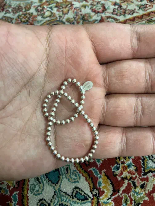 دستبند نقره ساچمه ای|جواهرات|اصفهان, شیخ اشراق|دیوار