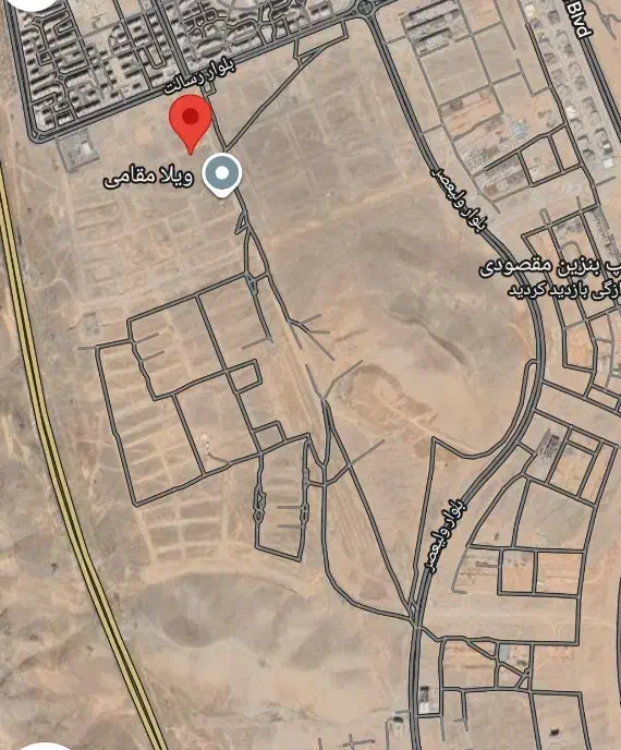 قطعه زمین 250 متری دی ۳ معاوضه با خودرو|فروش زمین و ملک کلنگی|فولادشهر, مسکن مهر فولادشهر|دیوار