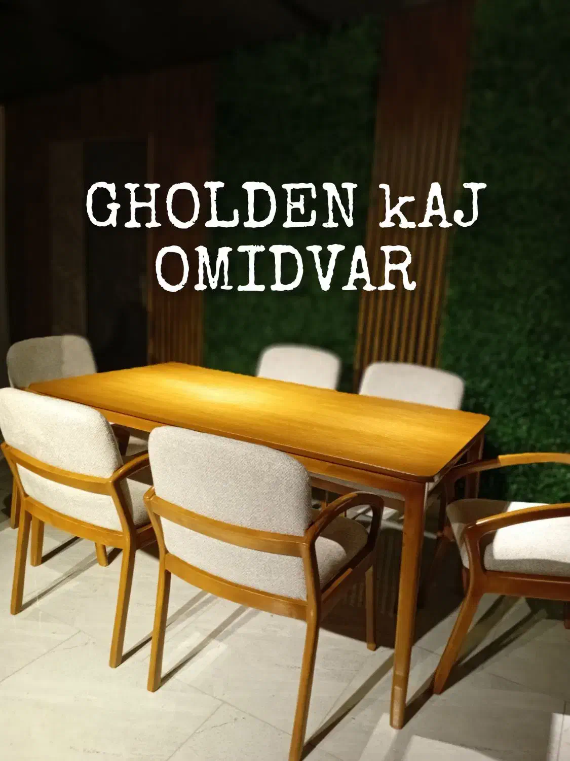 میزناهارخوری شقایق کاج طلایی|میز و صندلی غذاخوری|تهران, تهرانسر مرکزی|دیوار