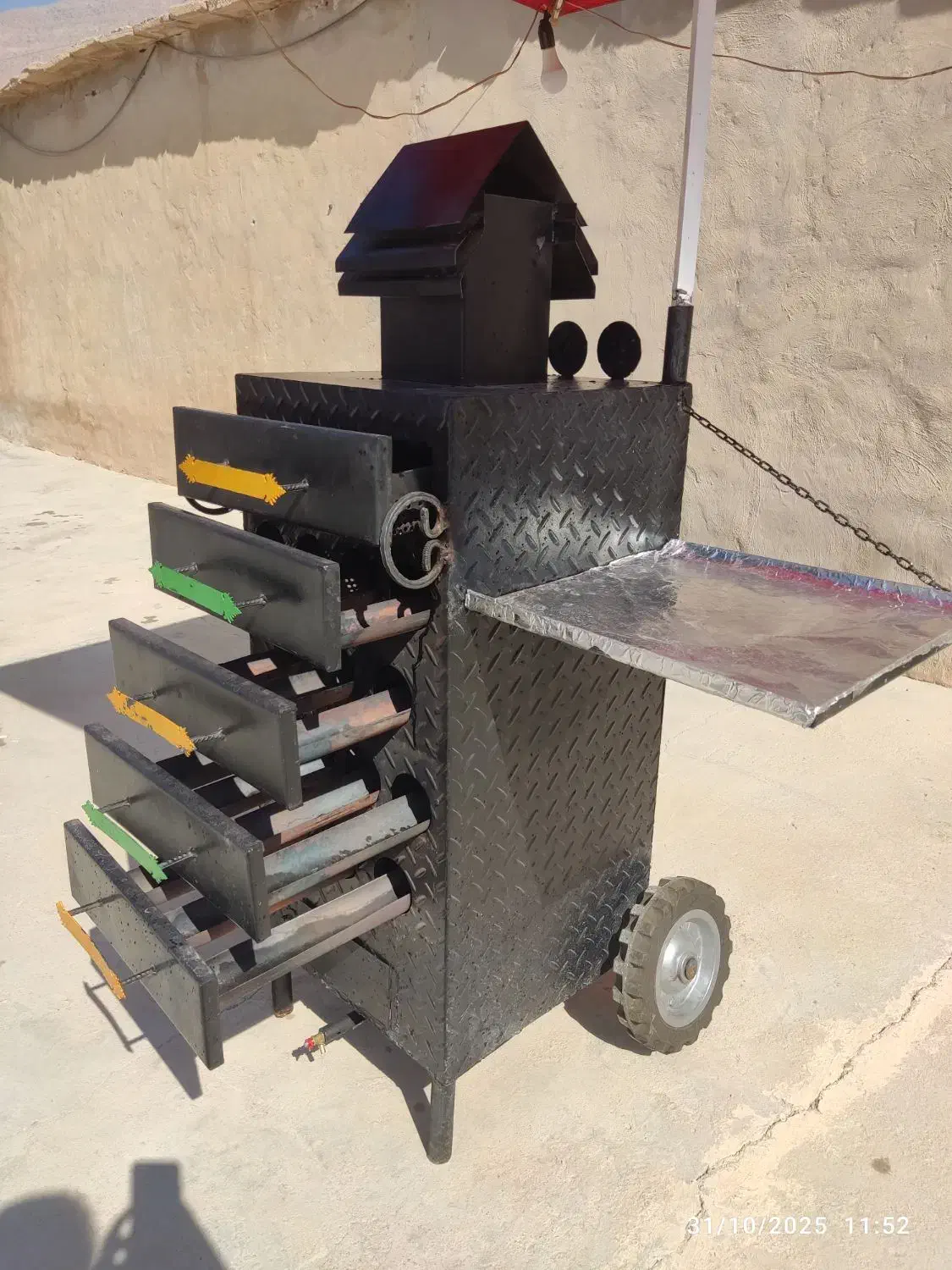 دستگاه بلال تنوری پنج طبقه|کافیشاپ و رستوران|مرودشت, محمد آباد|دیوار