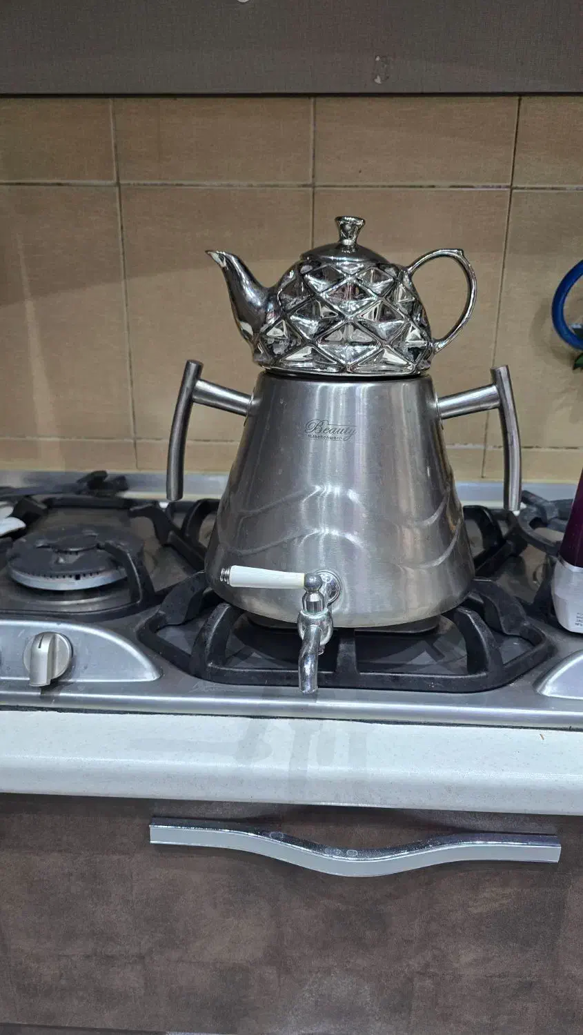 کتری قوری ساالم و در حد|قوری، کتری، قهوه‌ساز دستی|کاشان, شهرک خاتم الانبیا (مسکن ملی کاشان)|دیوار