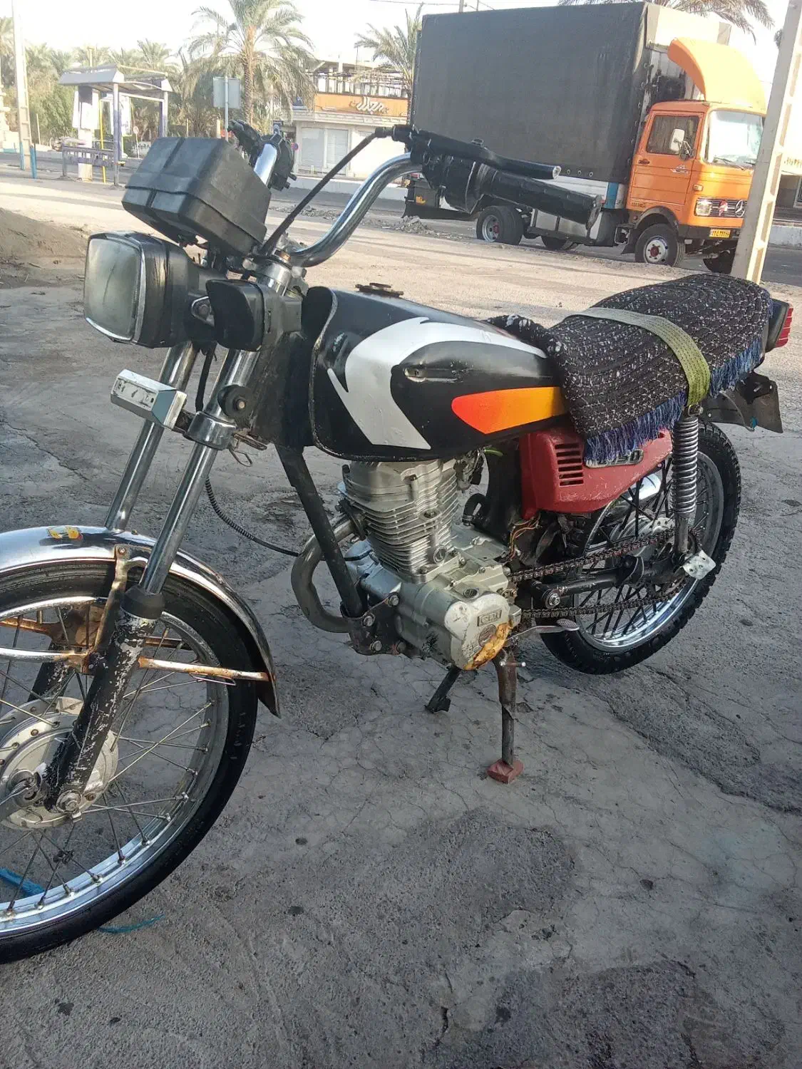 موتور فروشی است مدارک همچی تکمیل است|موتورسیکلت|بم, |دیوار