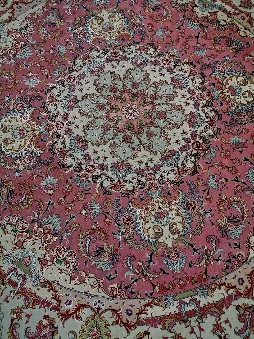 فرش دستبافت تبریز گل ابریشم|فرش|تهران, ایوانک|دیوار