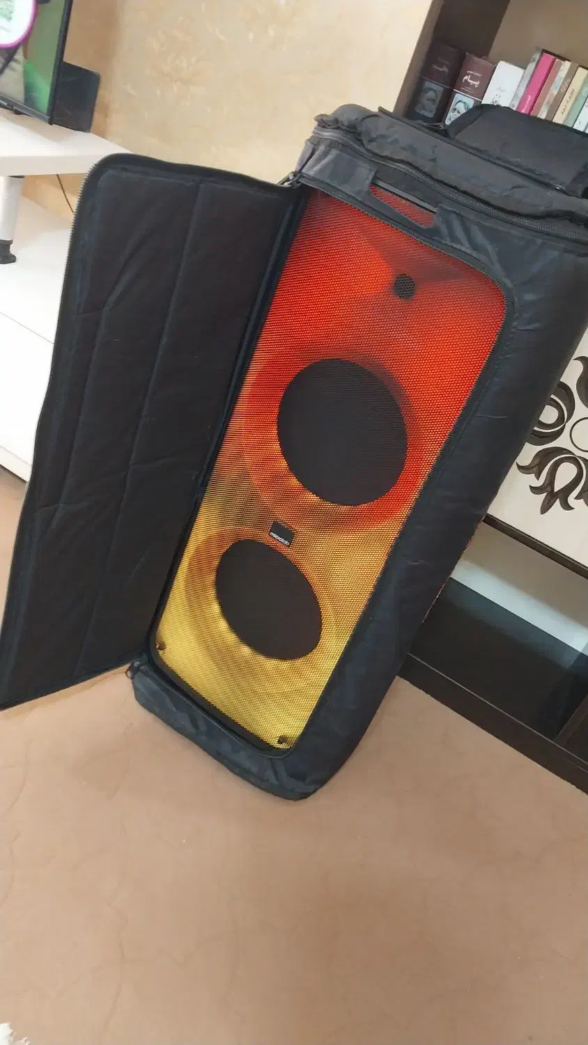 اسپیکر بلوتوثی قابل حمل میکرولب مدل Flame 101|سیستم صوتی خانگی|اهواز, منازل سپاه|دیوار