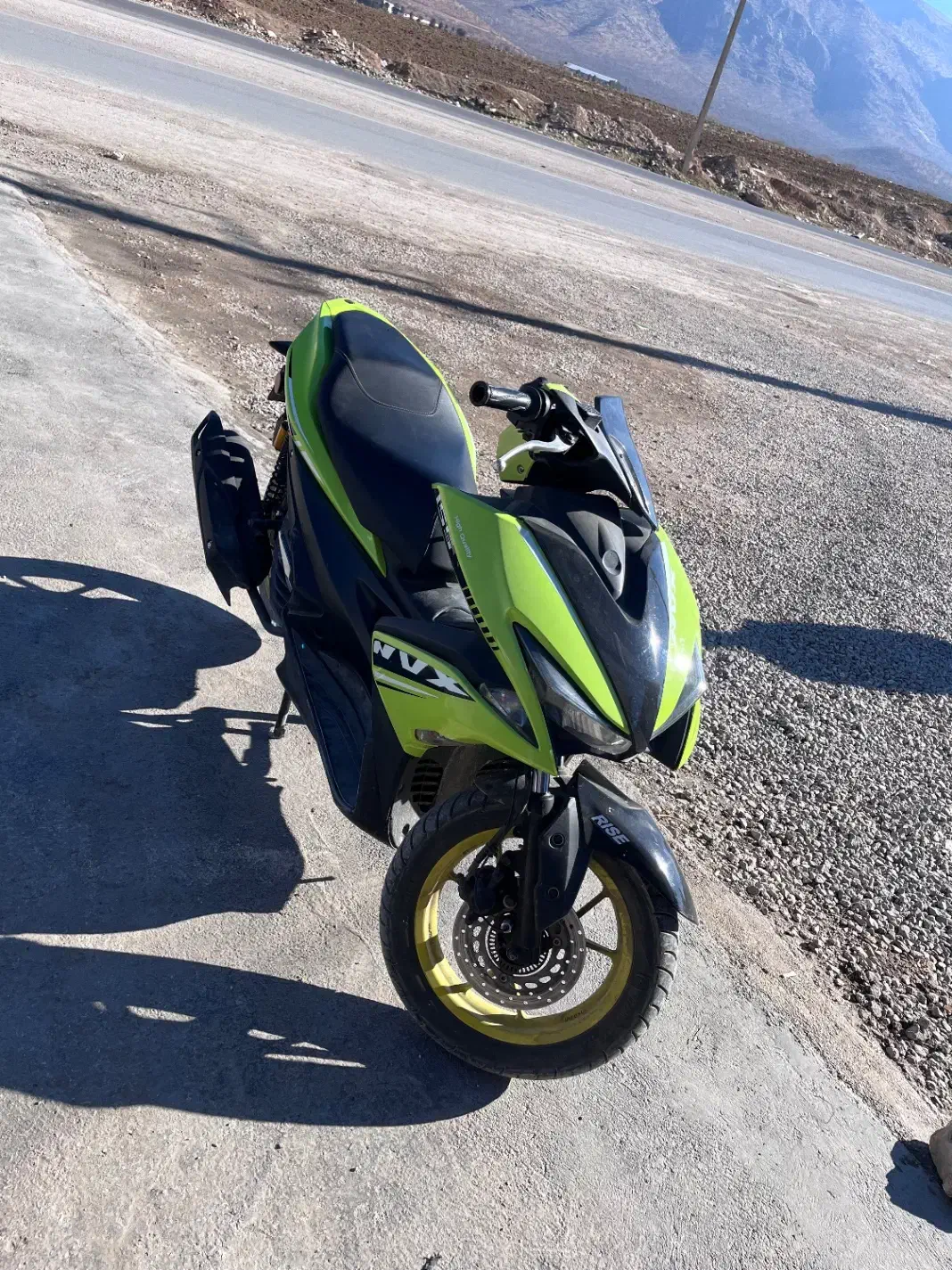 موتور طرح ایروکس 155|موتورسیکلت|لردگان, |دیوار