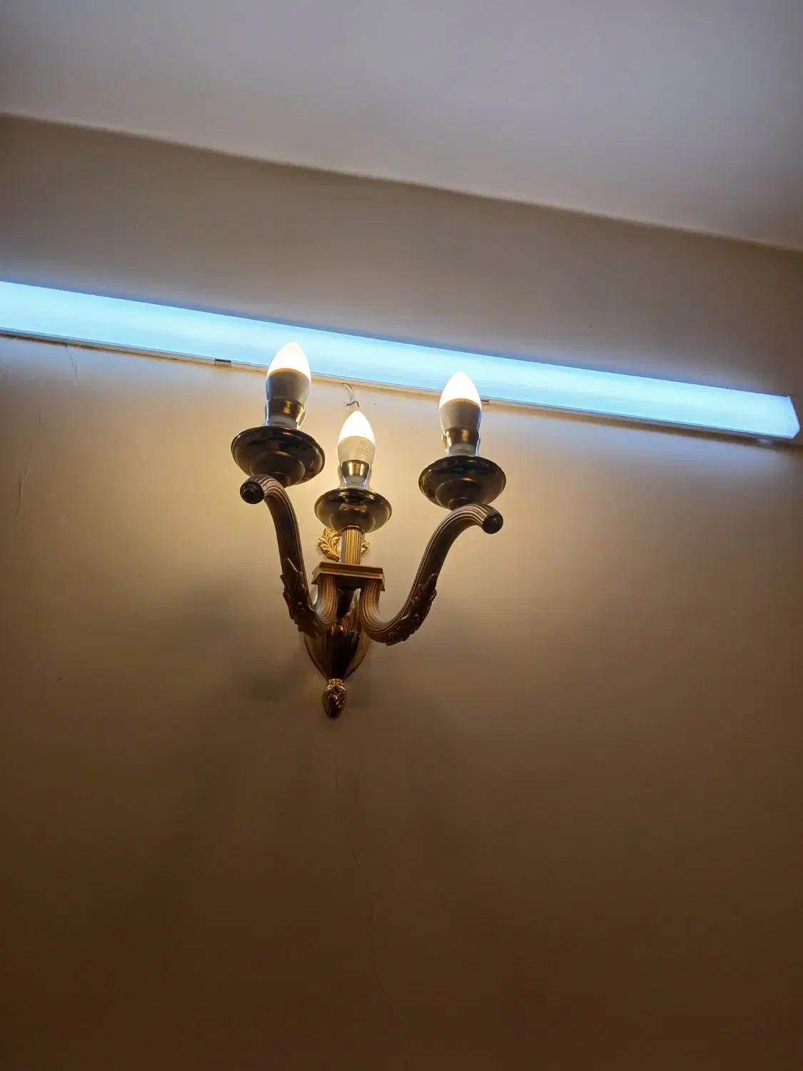 3عدد یکی لوستر 15 شعله کناری 3 شعله سقفی 2 شعله|لوستر و چراغ آویز|تهران, کرمان|دیوار