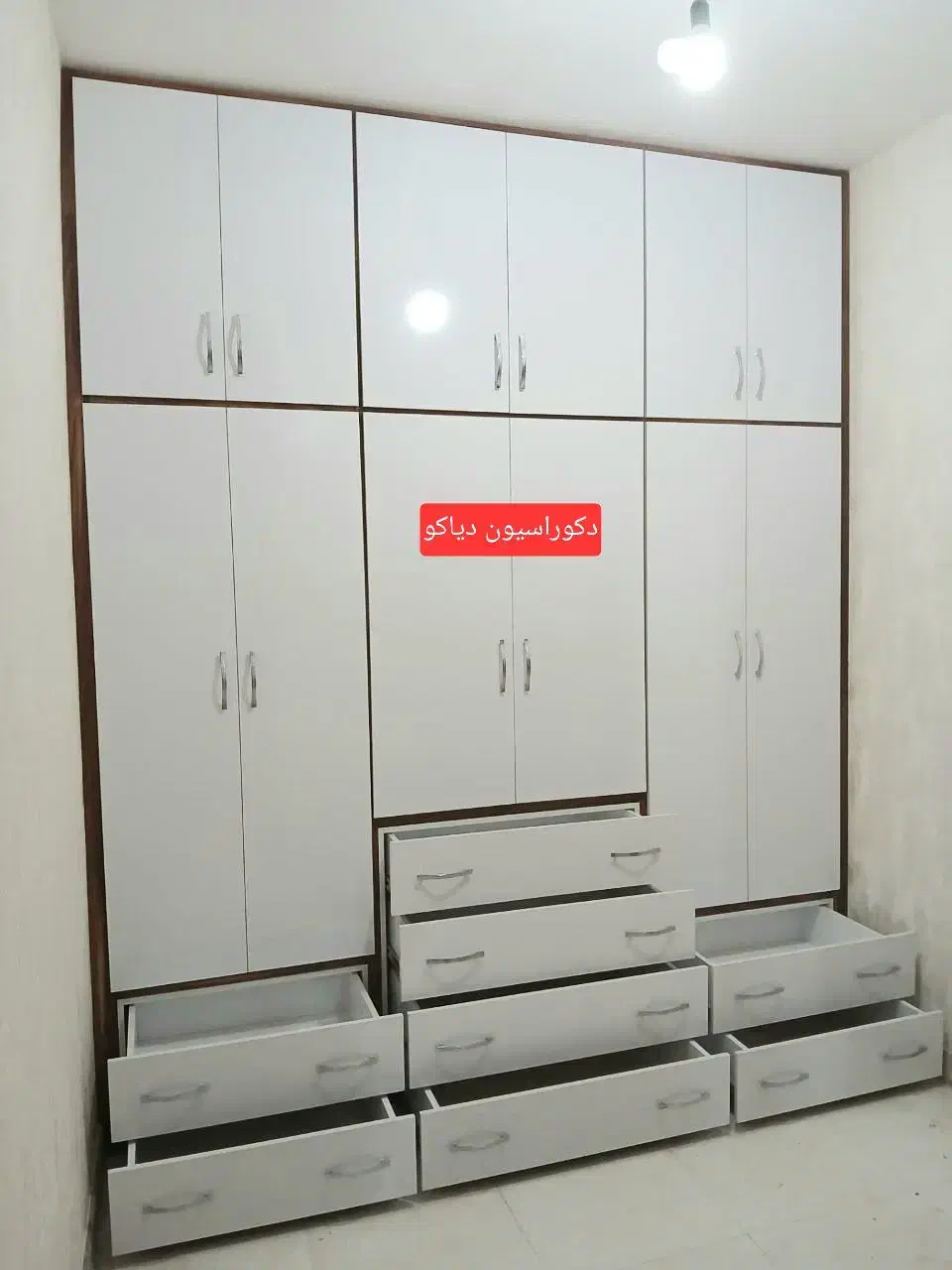 ساخت انواع کمد دیواری|جاکفشی، کمد، دراور|بروجرد, |دیوار