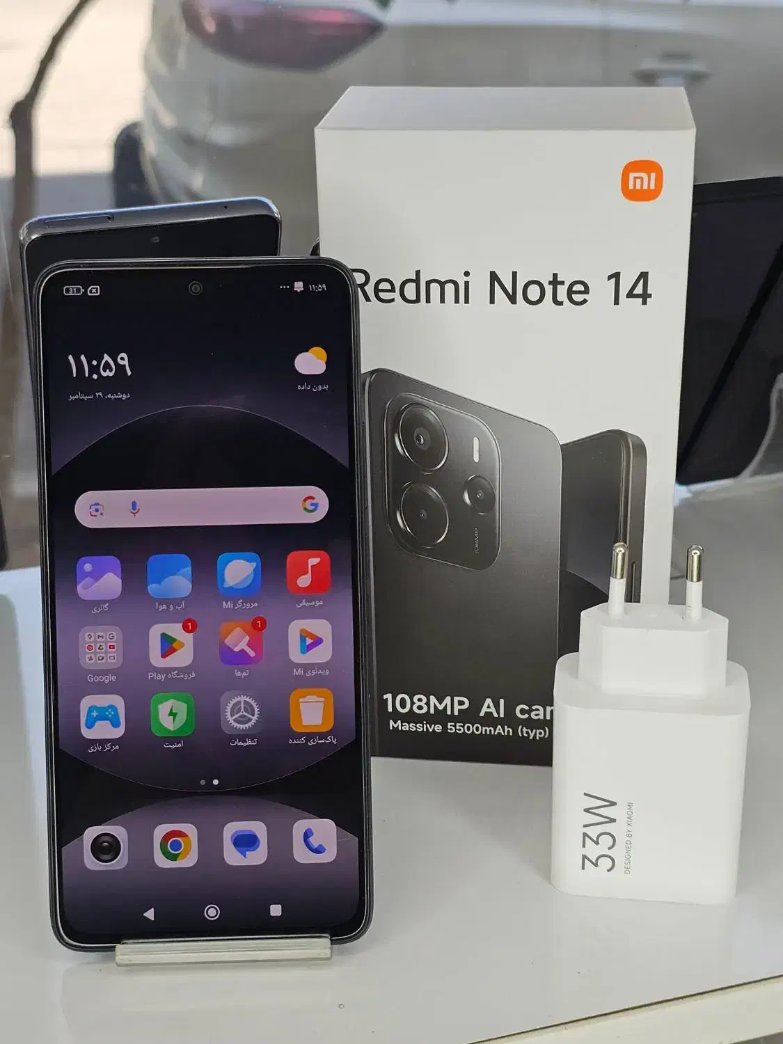 شیائومی Redmi Note14 حافظه ۲۵۶ قابل معاوضه|موبایل|شیراز, سینما سعدی|دیوار