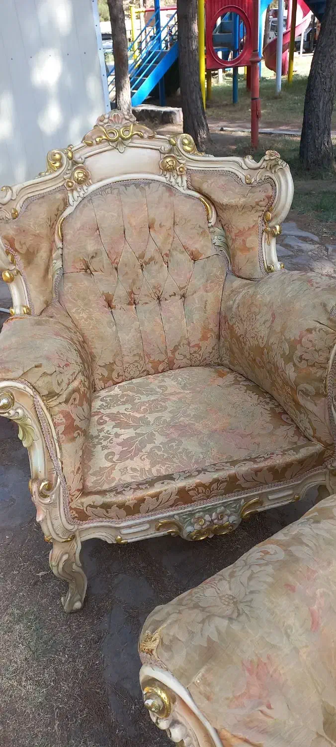 نیم ست استیل  وارداتی و نهار خوری|مبلمان خانگی و میز عسلی|مشهد, رضاشهر|دیوار