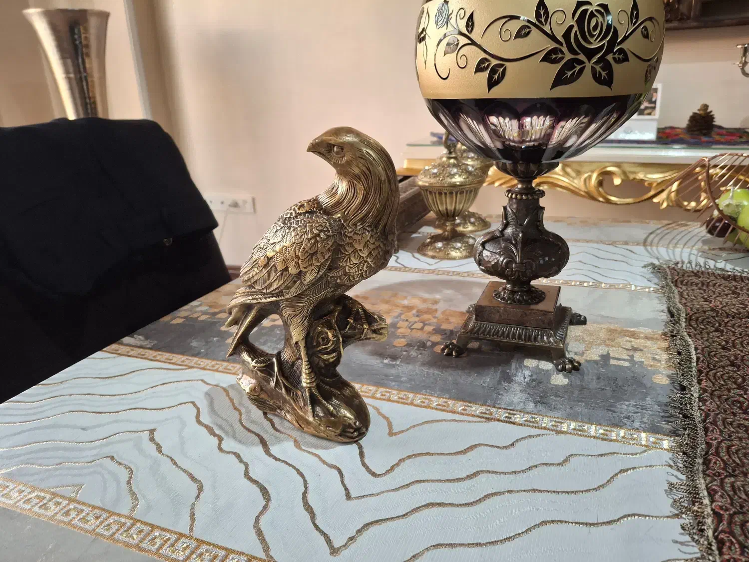 مجسمه برنز عقاب|مجسمه، تندیس، ماکت|تهران, جوادیه تهرانپارس|دیوار