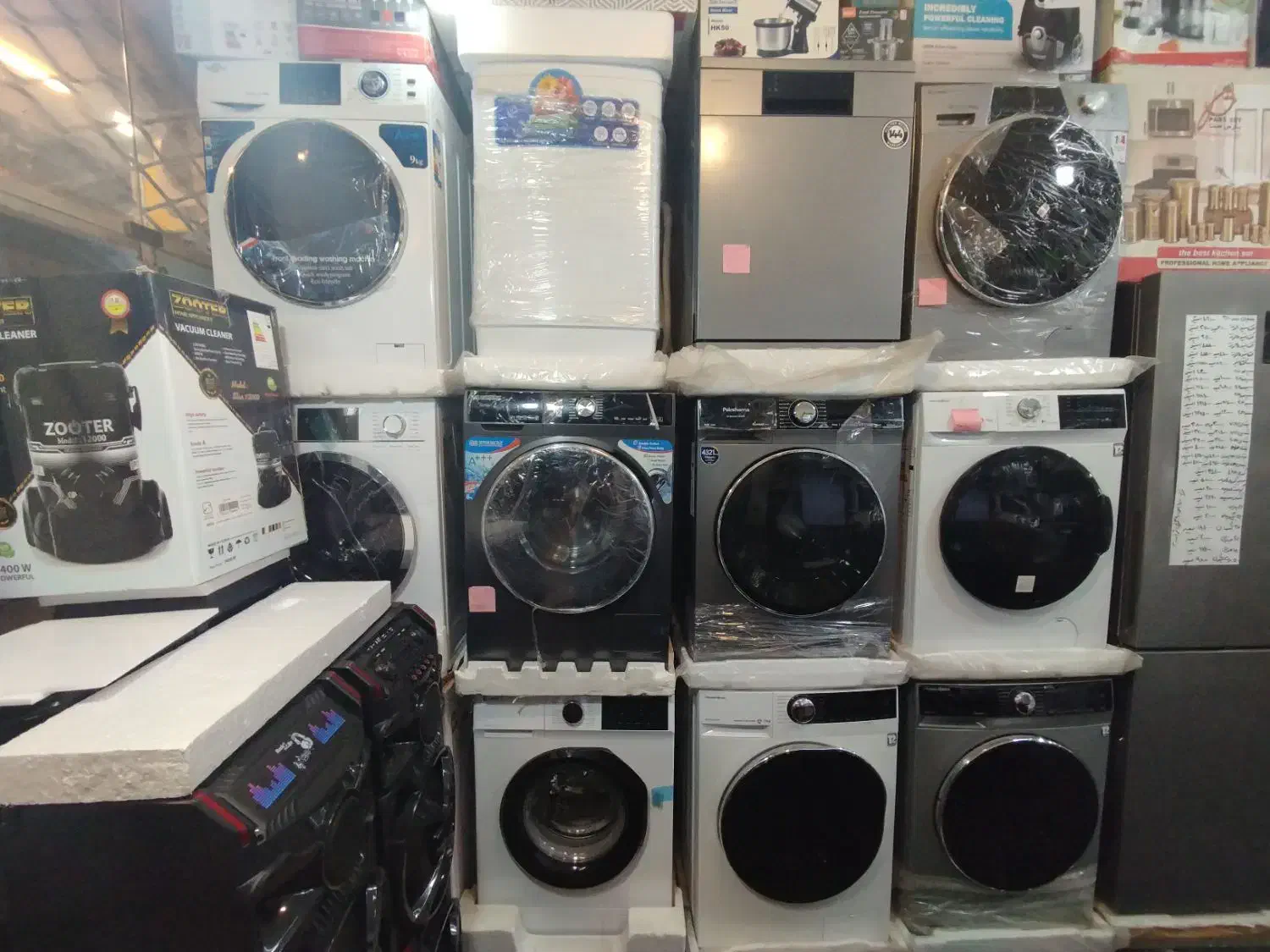 ماشین لباسشویی پاکشوما اوتومات9/8/7/6کیلویی|ماشین لباسشویی و خشک‌کن لباس|مشهد, گلشور|دیوار