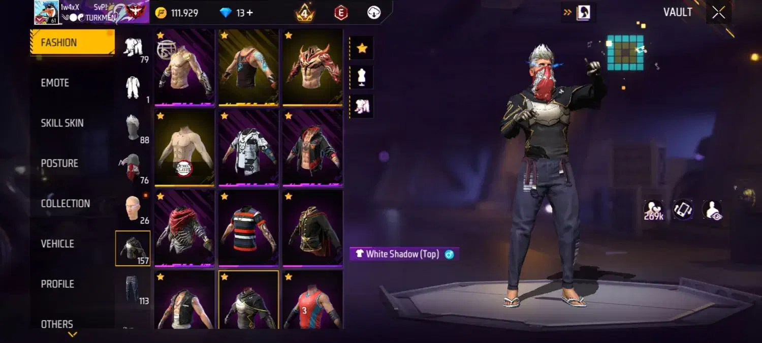 اکانت فری فایر|کنسول، بازی ویدئویی و آنلاین|گرگان, |دیوار