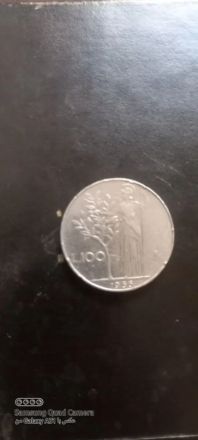 سکه کلکسیونی ایتالیایی|کلکسیون سکه، تمبر، اسکناس|شیراز, گلکوب|دیوار