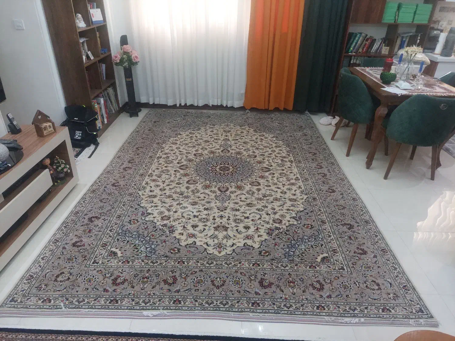 فرش ۹متری دستبافت کاشان|فرش|تهران, جی|دیوار