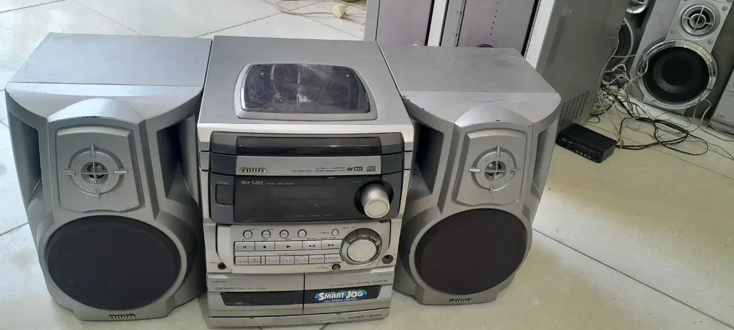 ضبط و اسپیکر آیوا ژاپن|سیستم صوتی خانگی|قم, ولیعصر|دیوار