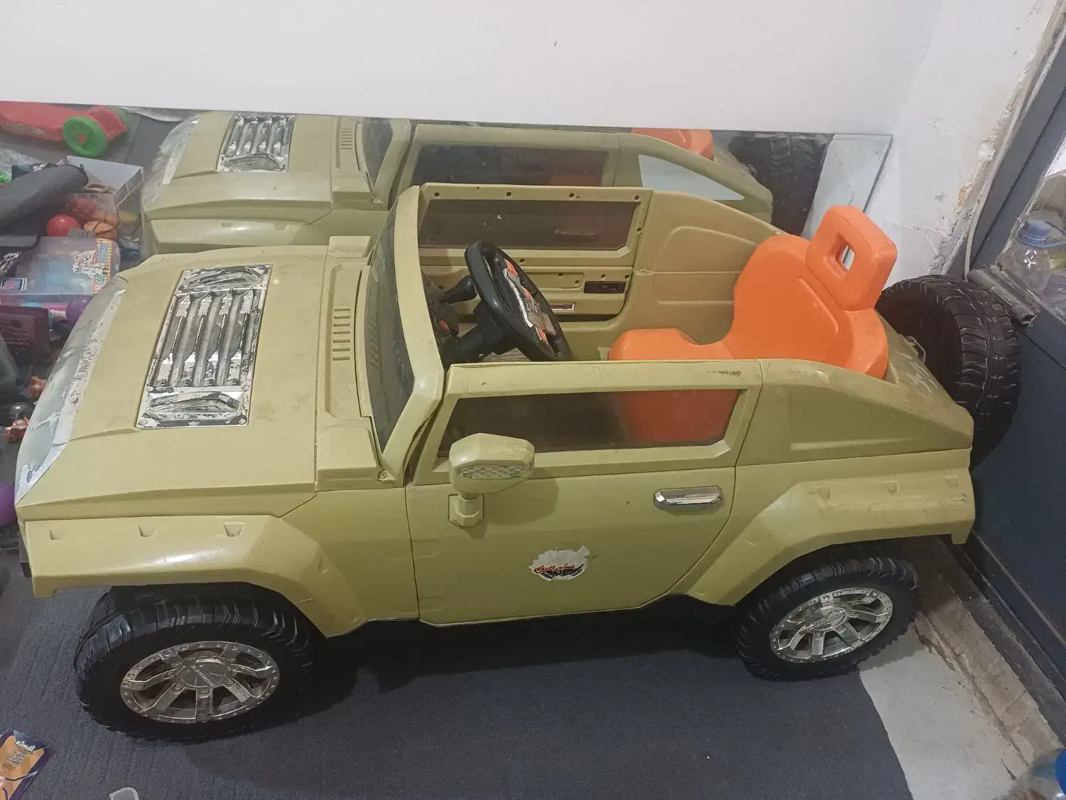 ماشین شارژی ۲ موتوره کنترل دار،هم ریموت دار|اسباببازی بچه|قدس, شهرقدس|دیوار