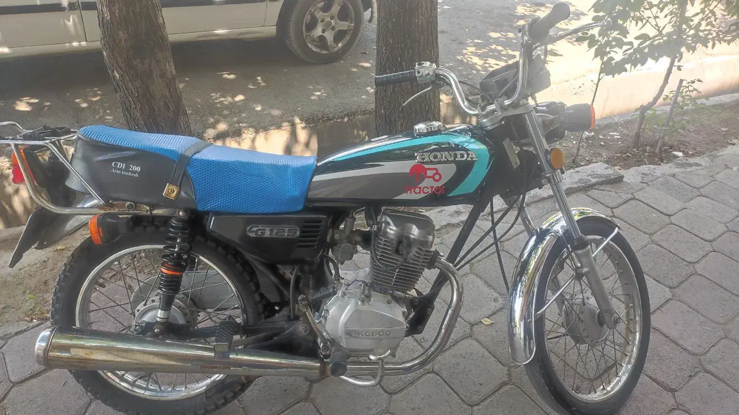 فروش هندا ۱۲۵|موتورسیکلت|شبستر, |دیوار