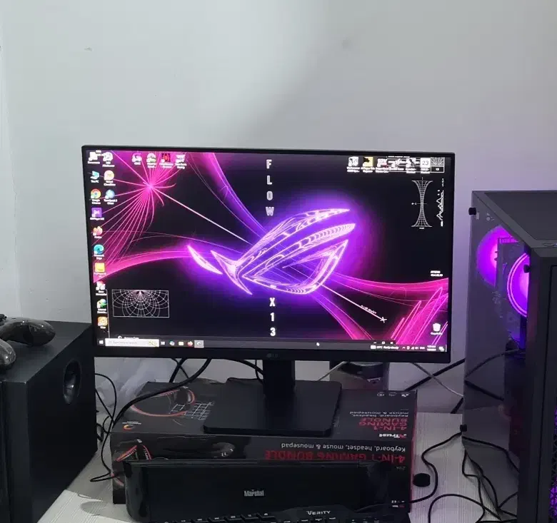 مانیتور 24 اینچ ال جی 100 هرتز|قطعات و لوازم جانبی رایانه|نسیمشهر, |دیوار