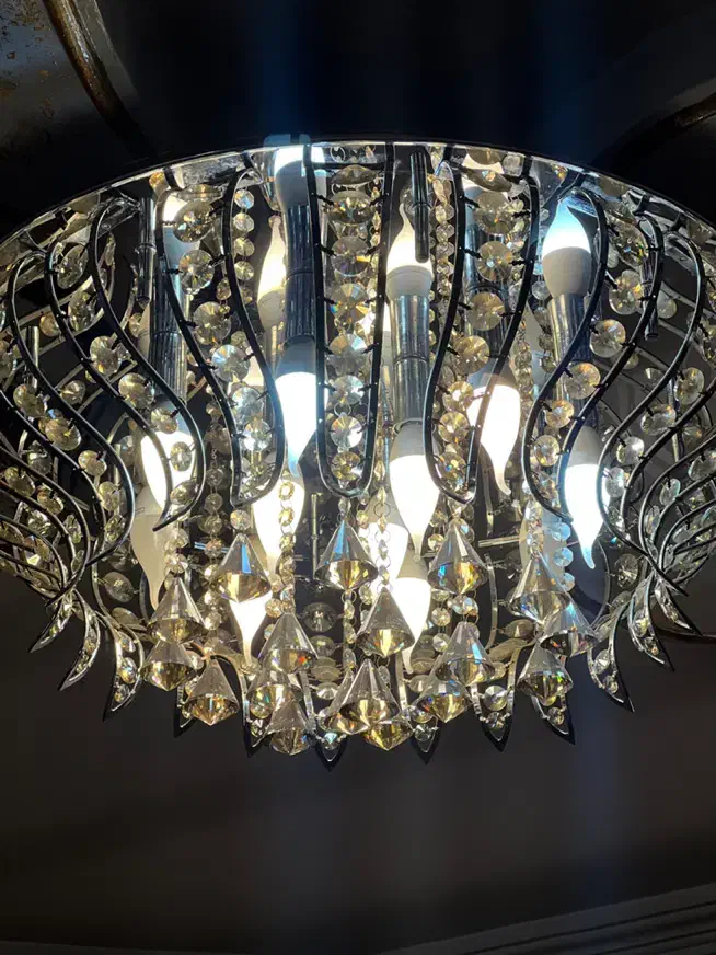 دو عدد لوستر سقفی  کاملا سالم دونه ای ۴ تومن|لوستر و چراغ آویز|تهران, ارم|دیوار