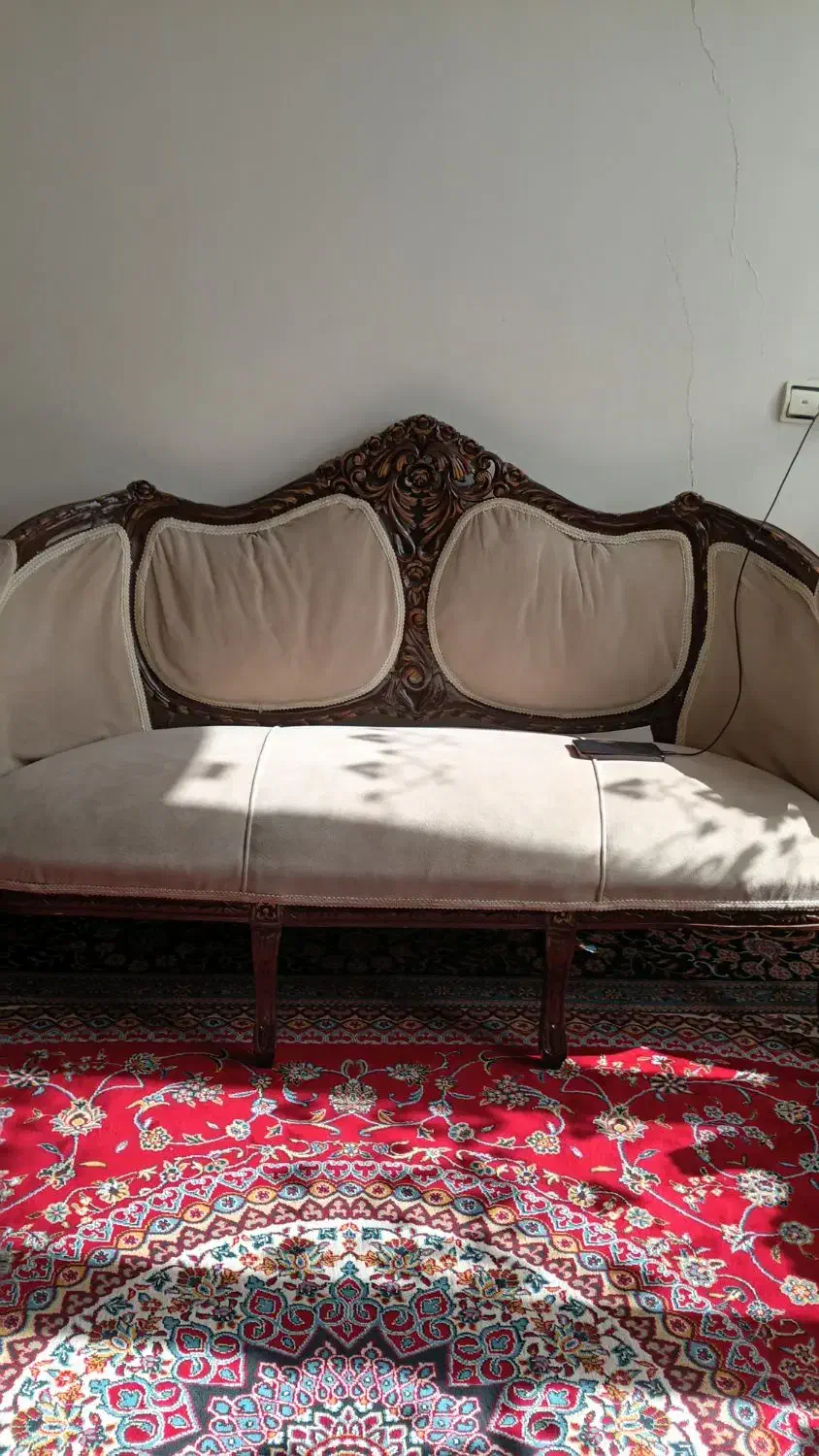 مبل چوبی|مبلمان خانگی و میز عسلی|زنجان, |دیوار