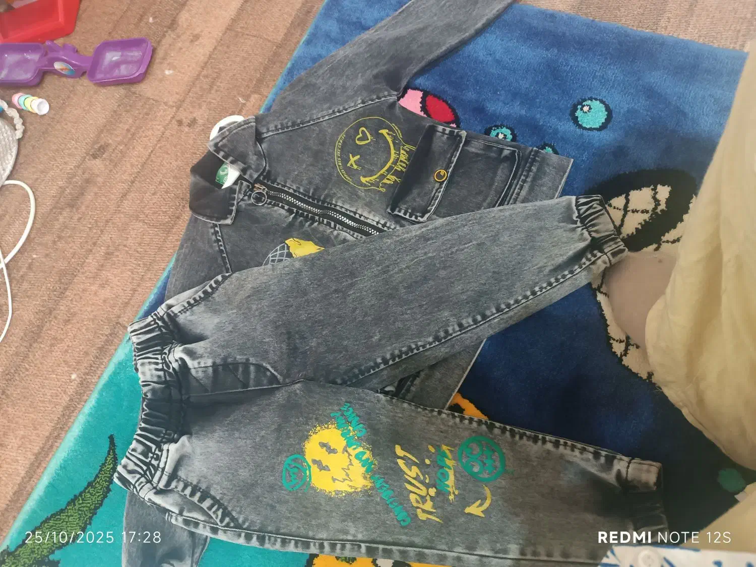 ست جین زمستانه بچگانه مناسب ۱تا۳سال|کفش و لباس بچه|شیراز, لاله|دیوار