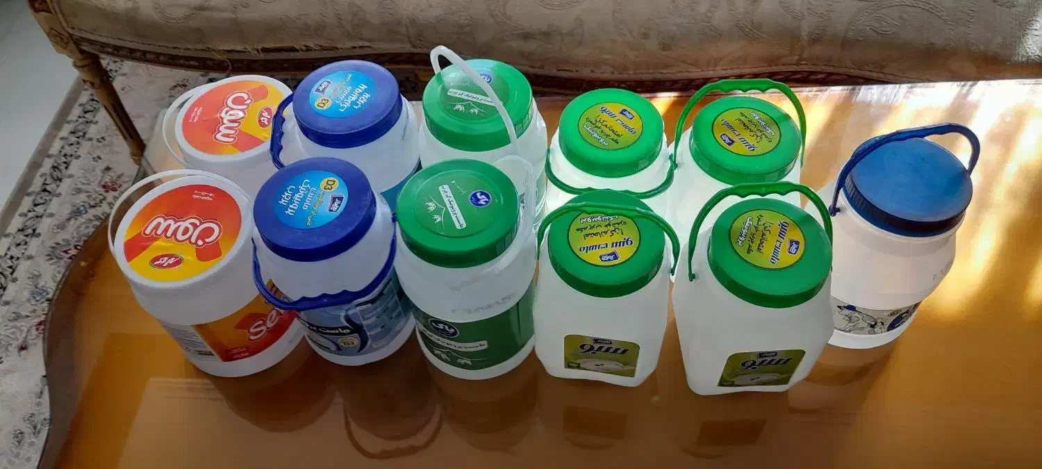 یازده عدد دبه دو کیلویی ماست|ظروف نگهدارنده، پلاستیکی، یکبارمصرف|تهران, ورزشگاه آزادی|دیوار