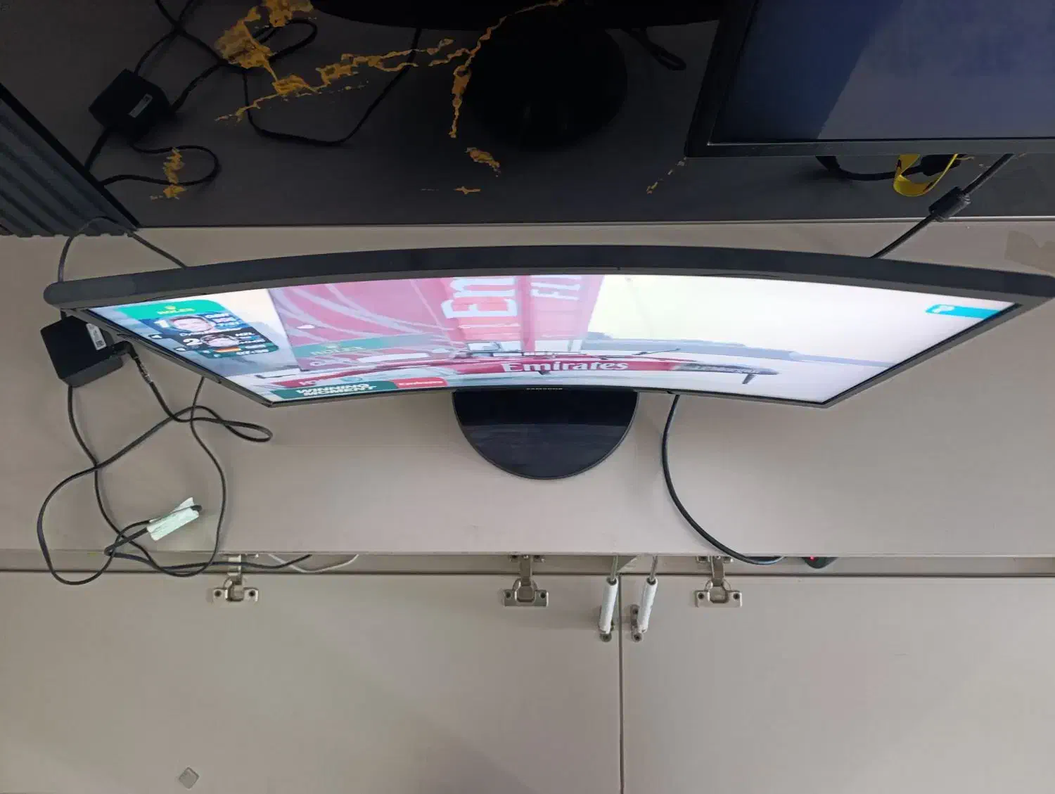 مانیتور 24 اینچ خمیده سامسونگ|قطعات و لوازم جانبی رایانه|سنندج, |دیوار