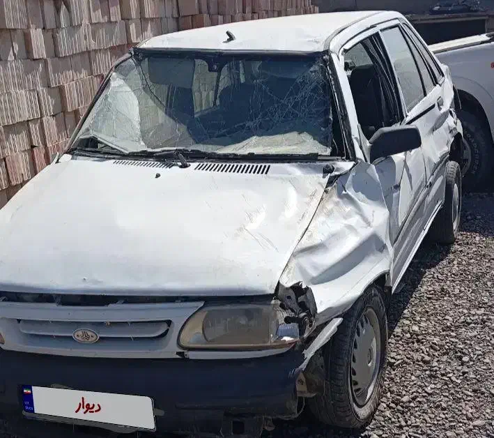 پراید تصادفی مدل 87|خودرو سواری و وانت|مشهد, گاز|دیوار